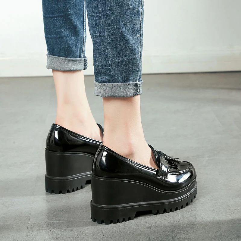 Damen Keilabsatz Schuhe Fetisch High Heels Sexy Damenschuhe Pumps Die perfekten Heels für einen verführerischen Look. — foto 4