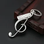 Collar con colgante personalizado de tarjeta con iniciales, un regalo único y significativo para ella. — foto 7