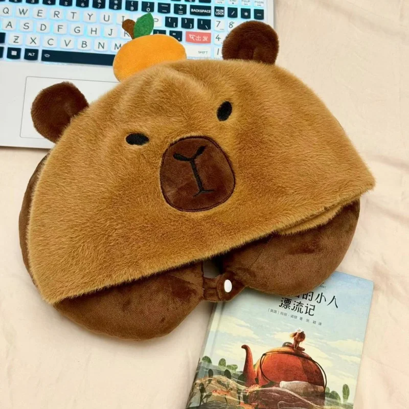 Capabala Hat Neck Pillow Plush Toy 3 in 1. Travel Comfort and Rest. Soft Support for Neck and Head. Perfect for Children — photo 13