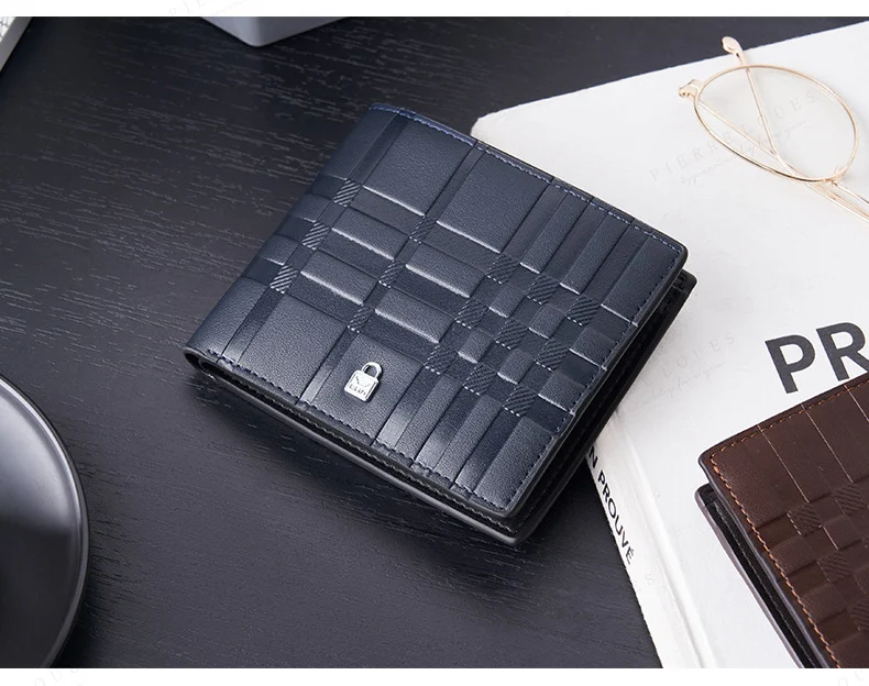 Title 7, Mens Wallet Multiple Card Slots Short Chic Thi...