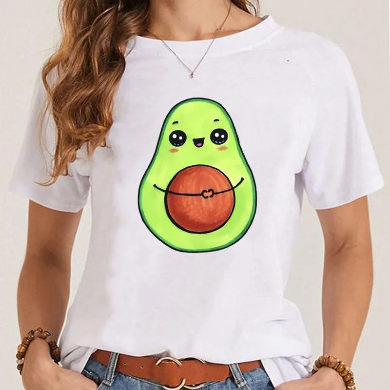 Women's Fashionable Simple Printed Short-sleeved T-shirt. Comfortable and stylish, perfect for casual wear. Easy to pair — photo 17