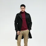 Middle-aged Men's Korean Tide Coat Stylish Warm Jacket for Mature Men Comfortable Outerwear Modern Design Perfect for Au — photo 4