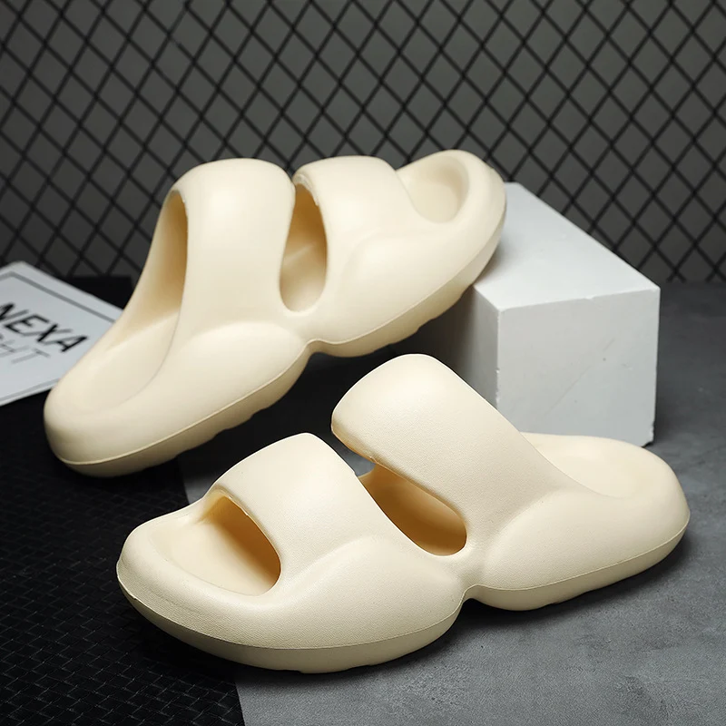 Sandalias de color sólido para exteriores para hombre y mujer perfectas para comodidad y estilo casual en verano, ideales para playa y paseos. — foto 6