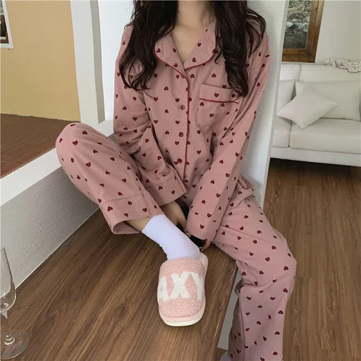 Title 5, Pijama feminino Brushed Love soltinho, conjunto...