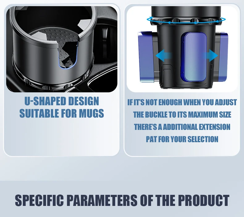 Title 12, Multifunctional Car Water Cup Drink Holder, Sec...