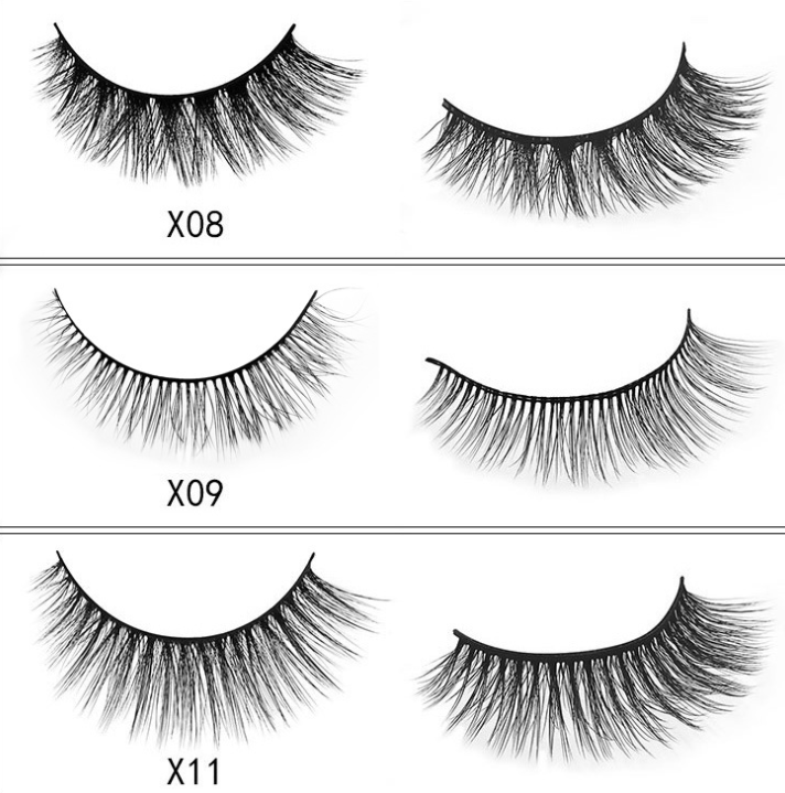 3D mink eyelashes, 3 pairs of long natural fiber false eyelashes for a naturally enhanced, voluminous, and captivating e — photo 20