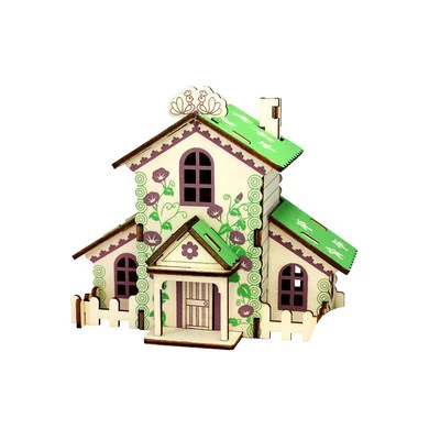 Title 2, Hand-made blocks for children. Encourages creat...