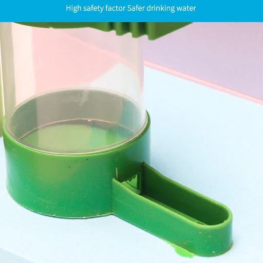 Bird Feeder Water Drinker Automatic Drinking Fountain Pet Parrot Cage Bottle Cup Bowls Supplies Dispenser — photo 6