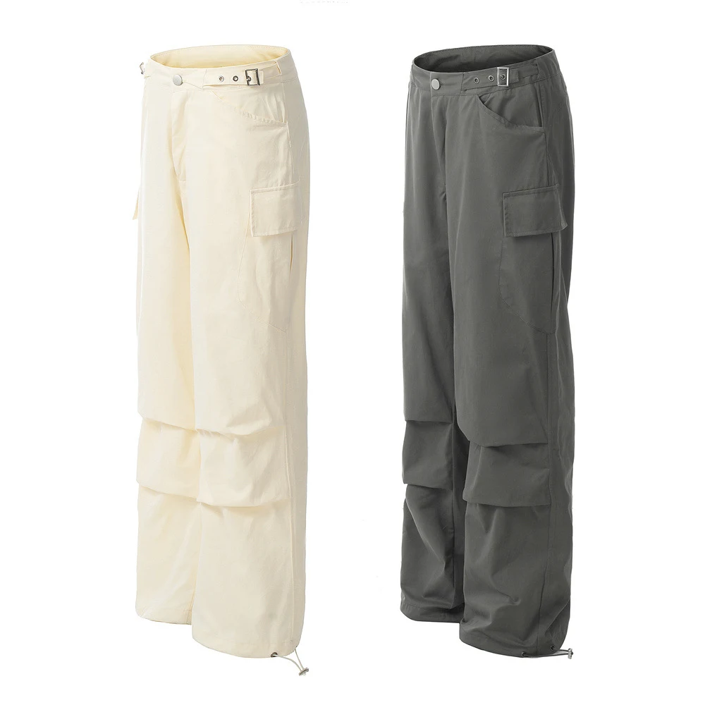 Title 4, Mens Loose Pleated Paratrooper Pants Workwear....