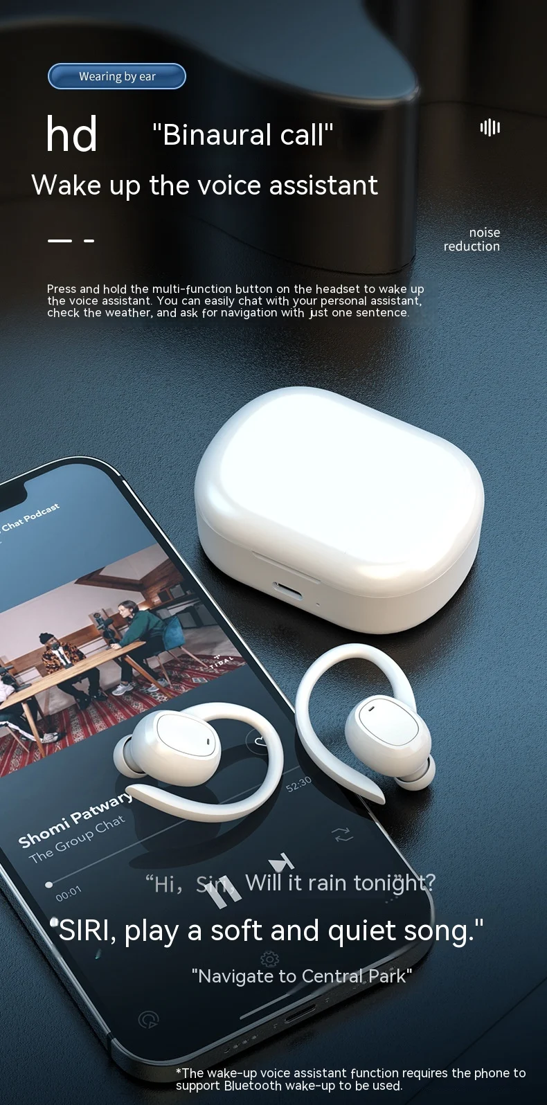 Title 14, Wireless Sports Ear Hook Earphones. Experience ...