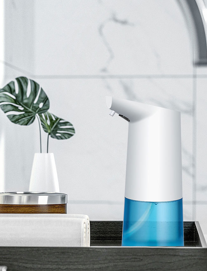 Infrared sensor foam soap dispenser provides touch-free hand washing for superior hygiene. Automatic dispensing, easy to — photo 5