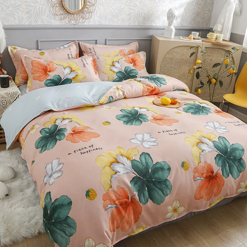Title 36, Simple Pure Cotton Brushed Four-piece Set for u...