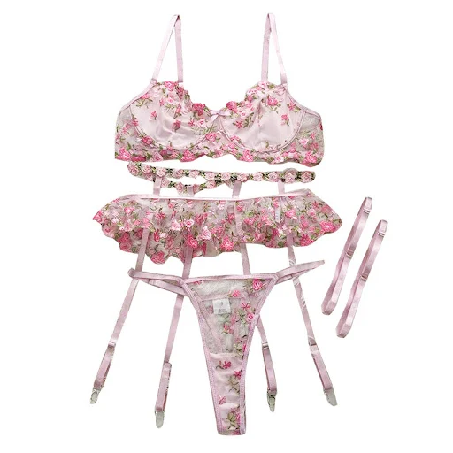 Title 10, Completo in pizzo traforato da donna, stile per...