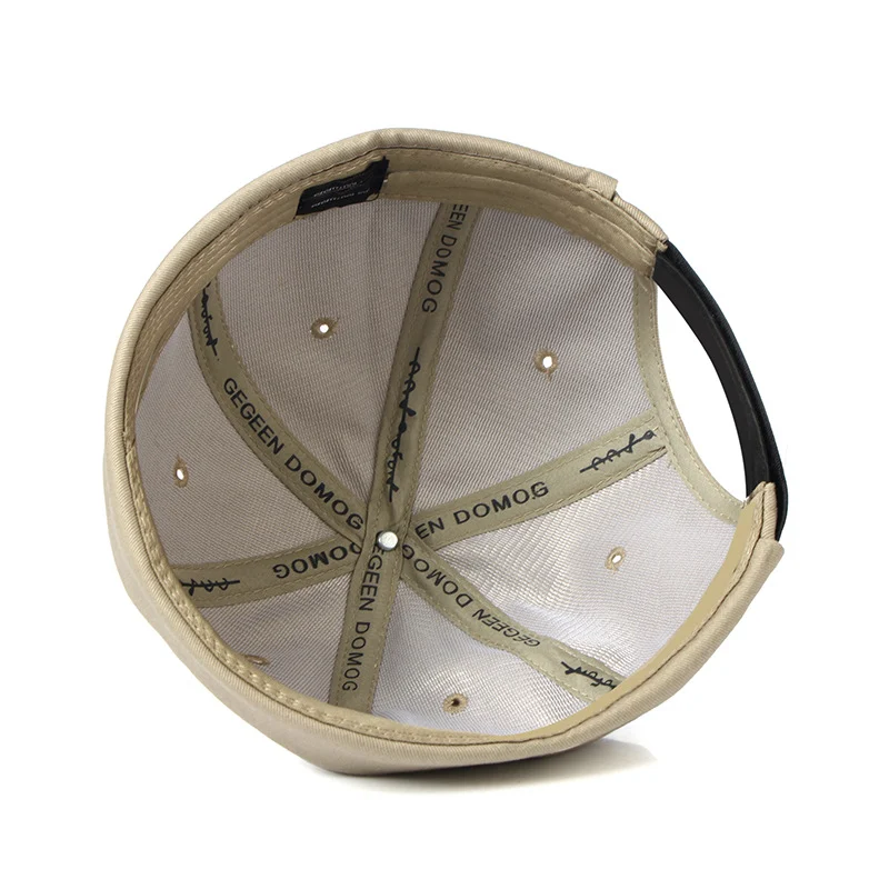 Title 11, Dome rimless melon leather hat, stylish and bre...