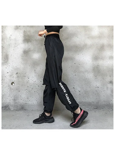 Title 5, Fast Printed Hip-Hop Overalls Loose Track Pants...