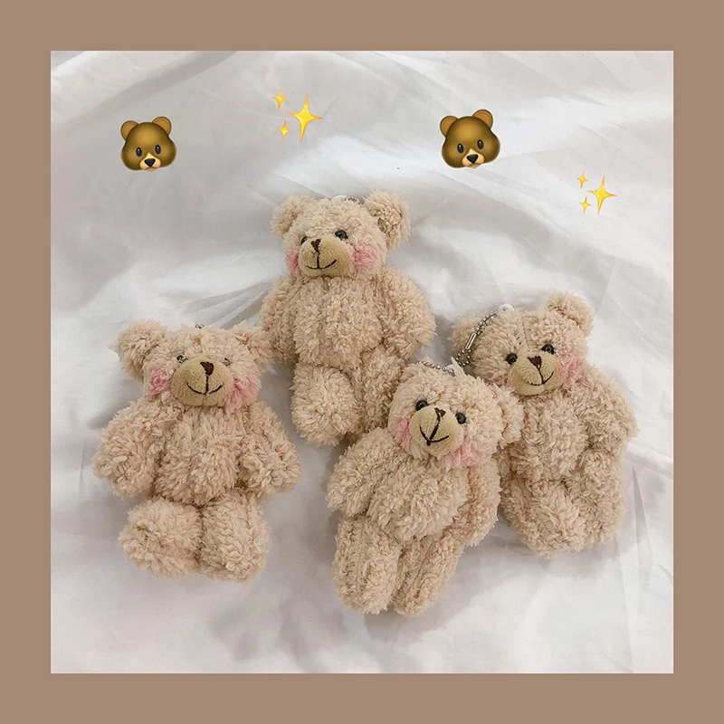 Title 3, Simpatica Bambola di Peluche con Ciondolo Orso ...