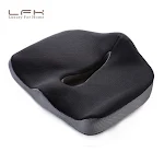 Coccyx Orthopedic Comfortable Memory Foam Chair Car Seat Cushion for Lower Back Tailbone Hemorrhoids Relief Alm — photo 3