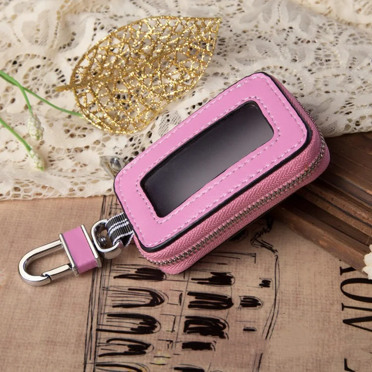 Title 1, Genuine Leather Car Key Case Universal Protect ...