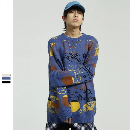 Title 5, Graffiti Planet Loose Sweater