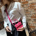Nieuwe Mini Schoudertas Crossbody Croco Patroon Dames, compact en stijlvol, perfect voor dagelijks gebruik en uitgaan — foto 3