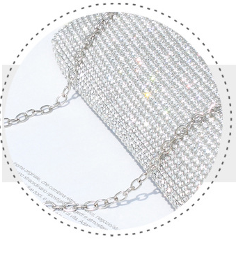 Title 6, Diamond Rhinestone Womens Hold Bag Bride Bride...
