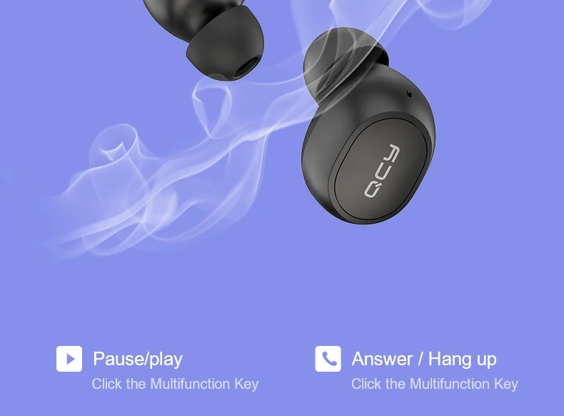 Title 26, QCY T4 True Wireless Mini Invisible Earbud In-E...