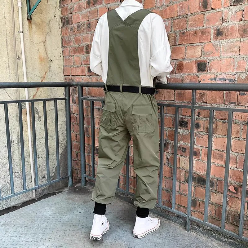 Lässige Retro-Overalls für Herren mit weitem Bein Bequeme & lockere Passform für einen entspannten Look Ideal für Freizeit & Alltag Vielseitig kombinierbar — foto 7