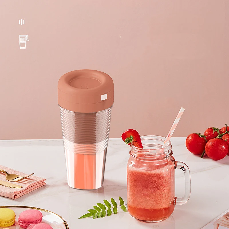 Mini Juicer Juicer Cup USB Wireless Charging Mini Blender, enjoy fresh juices and smoothies anytime, anywhere with this — photo 7