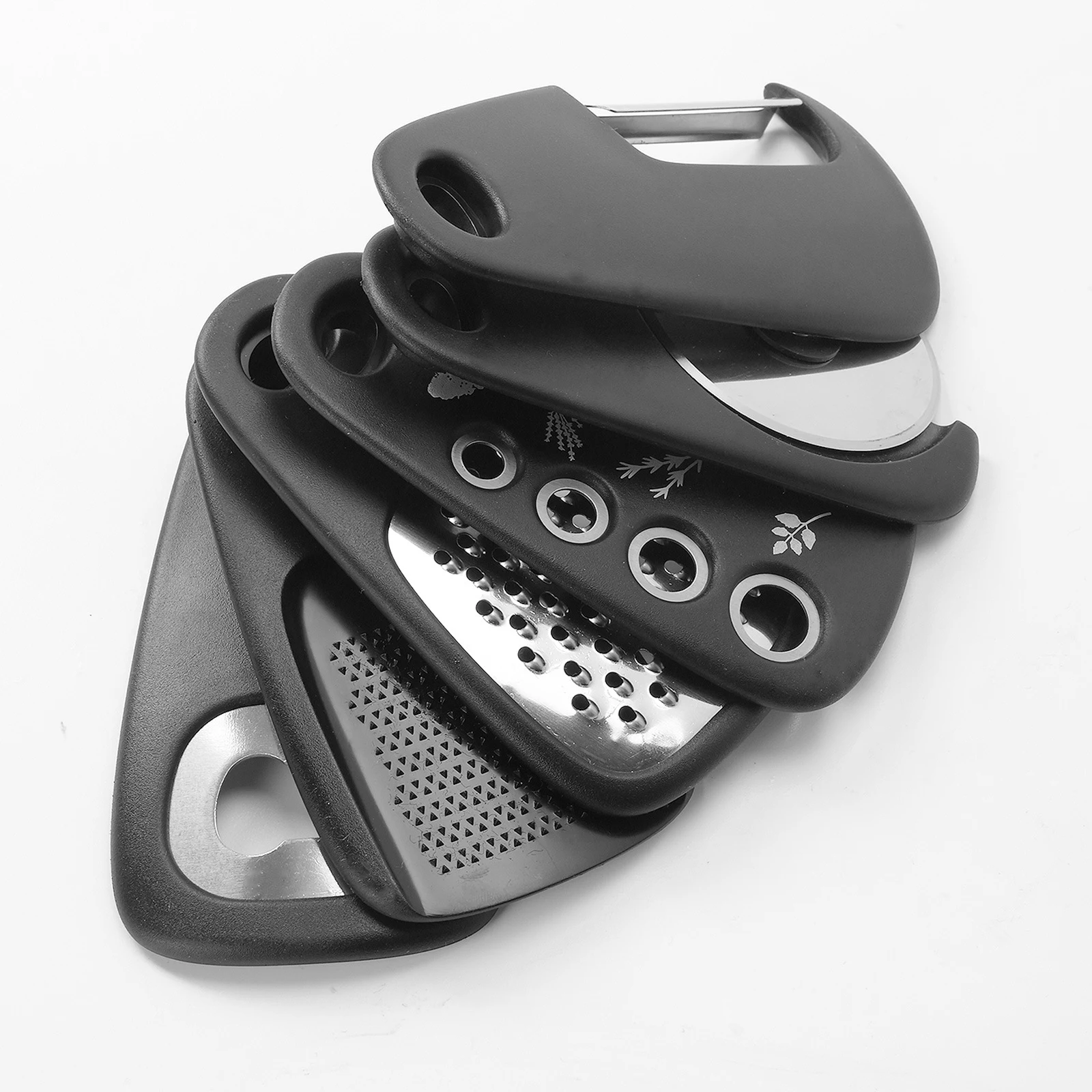 Title 3, 6 Stackable Kitchen Gadgets Space Saving Design...