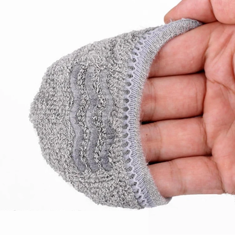Invisible Towel Bottom Ankle Socks, Solid Color, Sports & Leisure. These shallow mouth socks provide comfort, breathabil — photo 7