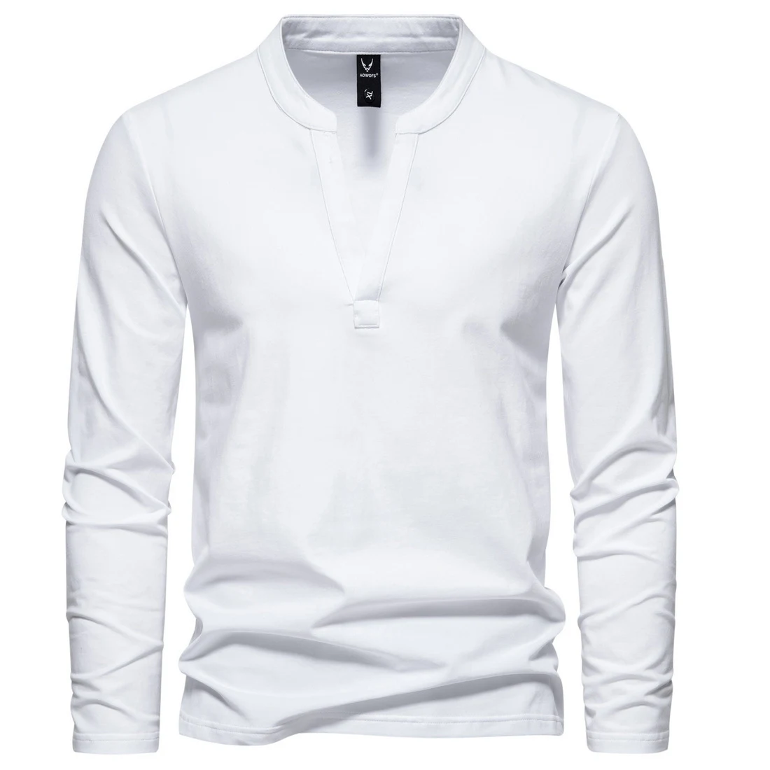 Title 6, Camiseta masculina de manga longa com gola alta...