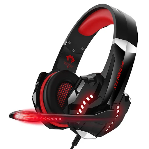 Title 6, Wired Gaming Headsets Immersive Sound for Compe...