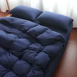 Bed sheet blue