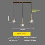 3head Long Platter Chandelier