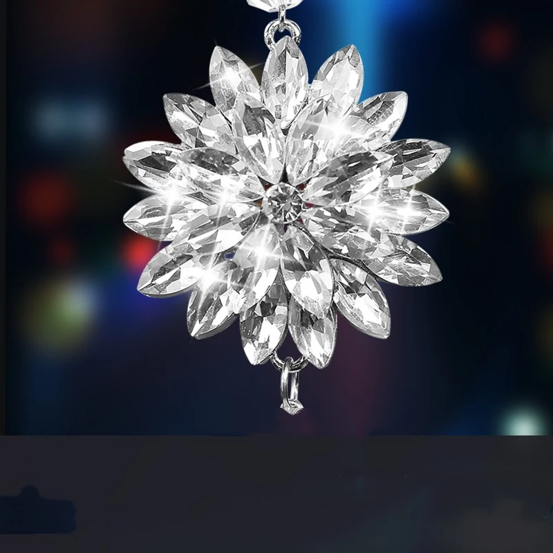 Title 3, Car Hanging Ornament Crystal Comet Pendant – Ce...