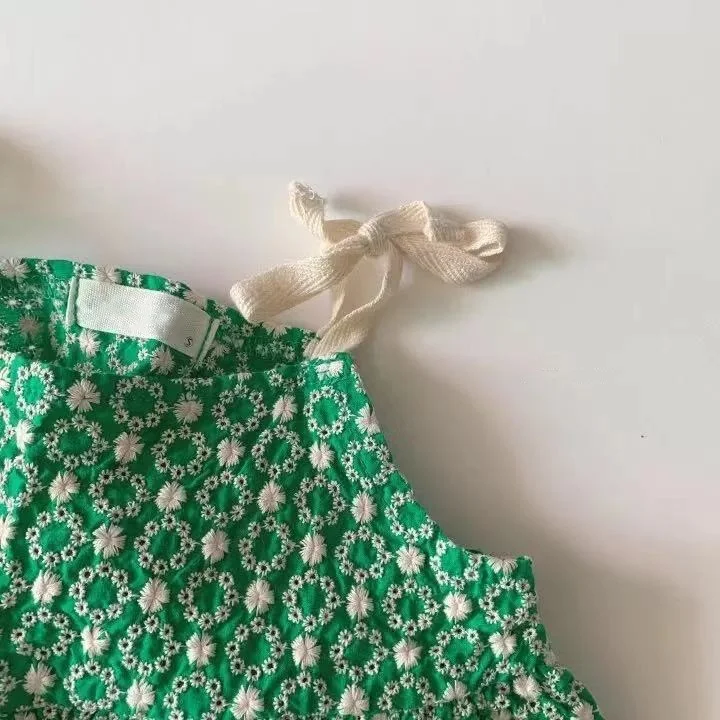 Title 1, Conjunto Little Chrysanthemum Cute com top alça...