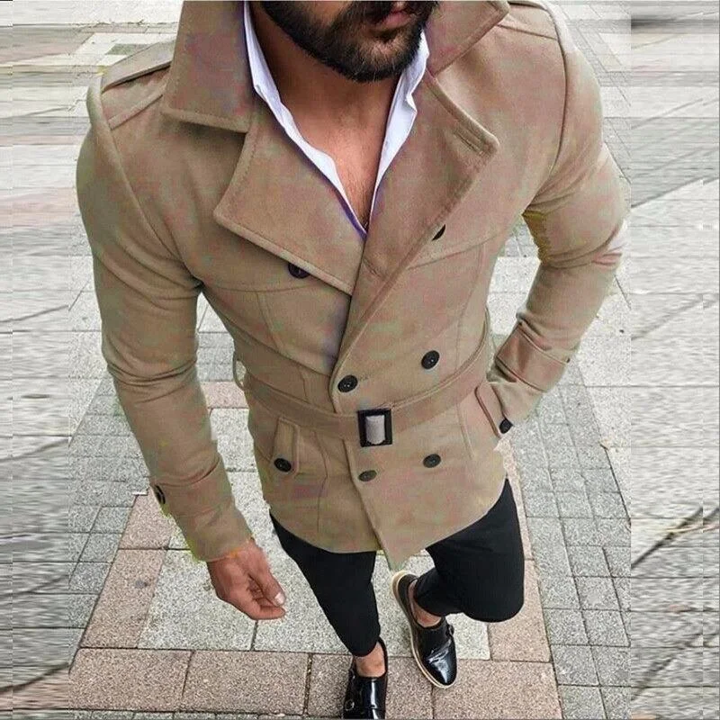 All-match woolen coat for timeless elegance and warmth. Versatile design suitable for any occasion, from casual to forma — photo 1
