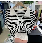 Men's Lapel Contrast Color Polo Ice Silk Top. Stay cool and stylish with this breathable top, perfect for warm weather a — photo 10