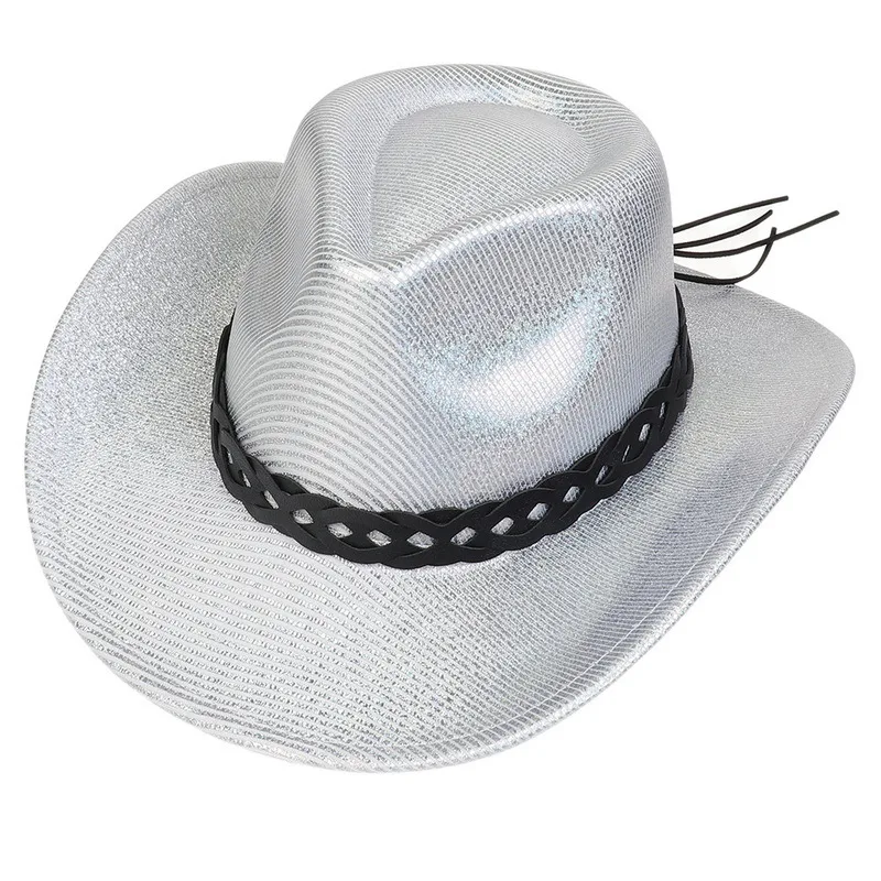 Title 17, Pearlescent Cowboy Hat Ball Party Topper Perfor...