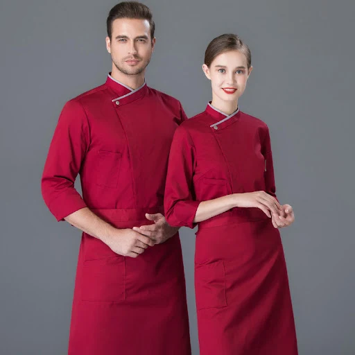 Title 5, Mens Long Sleeved Chef Shirt Hotel Western Foo...