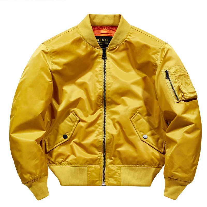 Jaqueta folgada juvenil casual estilo baseball, com design utilitário e bolsos, casaco solto ideal para um visual moderno. — foto 2