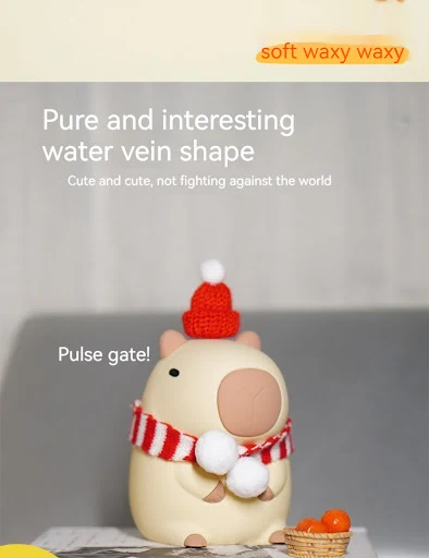 Title 6, Cute Capabala Small Night Lamp Decoration for G...