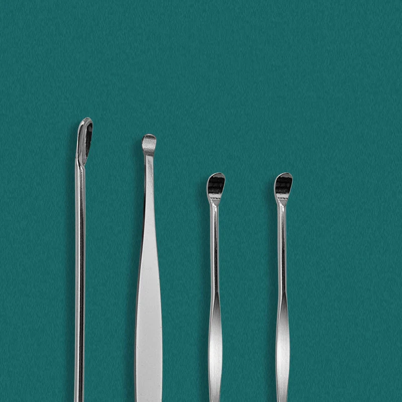 Portable Stainless Steel Ear Scoop Set. Safely and effectively removes earwax. Easy to use for daily ear hygiene and ear — photo 6