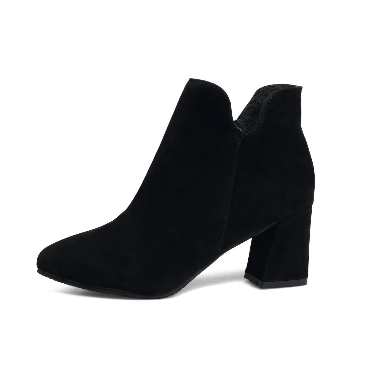 Plus Fleece Low-top Cotton Boots, warm short boots for ultimate comfort and coziness. Keep your feet warm and stylish al — photo 5