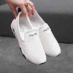 Women's Canvas Shoes Youth Casual Shoes Comfortable High Heels Walk in style and comfort, perfect for everyday wear and — photo 3