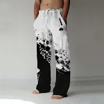 New Large Size Street Casual Wide Leg Sports Pants, comfortable and stylish for everyday wear and athletic activities. — photo 2