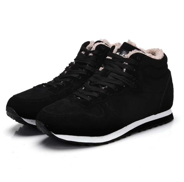 Men's warm cotton shoes perfect for winter. Providing comfort and warmth for your feet. Enjoy the softness and cozy feel — photo 6