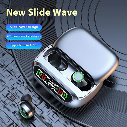 Title 5, BQ50 Wireless Bluetooth Headset TWS with Slidin...