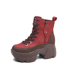 Retro Small Casual Short Boots For Women, stylish and comfortable footwear. Perfect for everyday wear and various casual — photo 5