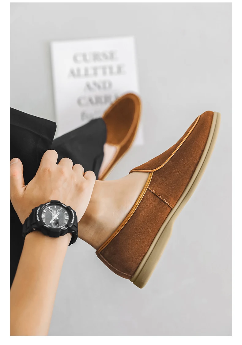 Title 10, Herren Business Flache Schuhe mit Weicher Sohle...